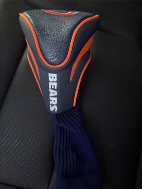 Navy & Orange Golf Club Headcover